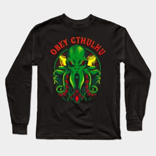 Obey Cthulhu Long Sleeve T-Shirt